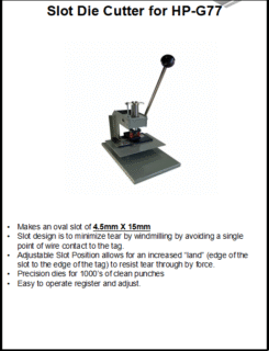 slot die cutter